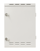 BKT outdoor wall hanging cabinet, double walls, 380/275/555 (W/D/H mm) IP55 RAL7035