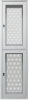BKT collocation cabinet 19" 2X23U 46U 600/1000/2100 (W/D/H mm) front and back door identical double leaf perforated RAL 7035