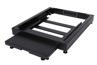 BKT plinth/base 100 mm, for server cabinet width 800 and depth 1000 mm, base with built-in counterweight RAL 7021 BLACK
