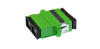 Adapter BKT SC APC SM duplex plastic zielony