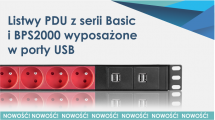 Nowe listwy PDU z serii basic i BPS2000 wyposażone w porty USB